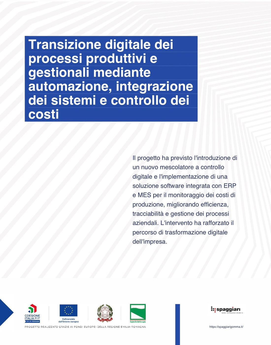 Bando per la transizione digitale delle imprese dell'Emilia-Romagna (anno 2025) - POR FESR 2021/2027