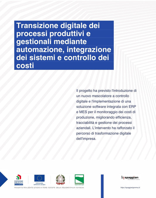 Bando per la transizione digitale delle imprese dell'Emilia-Romagna (anno 2025) - POR FESR 2021/2027
