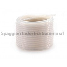 Tubo Singolo In Silicone Per Passaggio Aria E Latte (Dm Int. 12 Mm - Dm Est. 21 Mm)