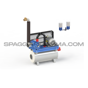 GPV 1600 su serbatoio lt. 85 Hp. 5,5 - Lt/m 1700 - con oliatore normale