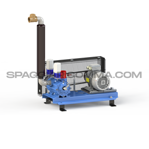 GPV 1600 su basamento -con oliatore normale - senza motore elettrico