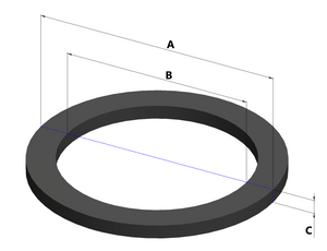 Guarnizione collettore con o-ring