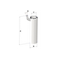 Bossolo per guaina bovini adattabile Delaval 42,5x24x10 - 148cm